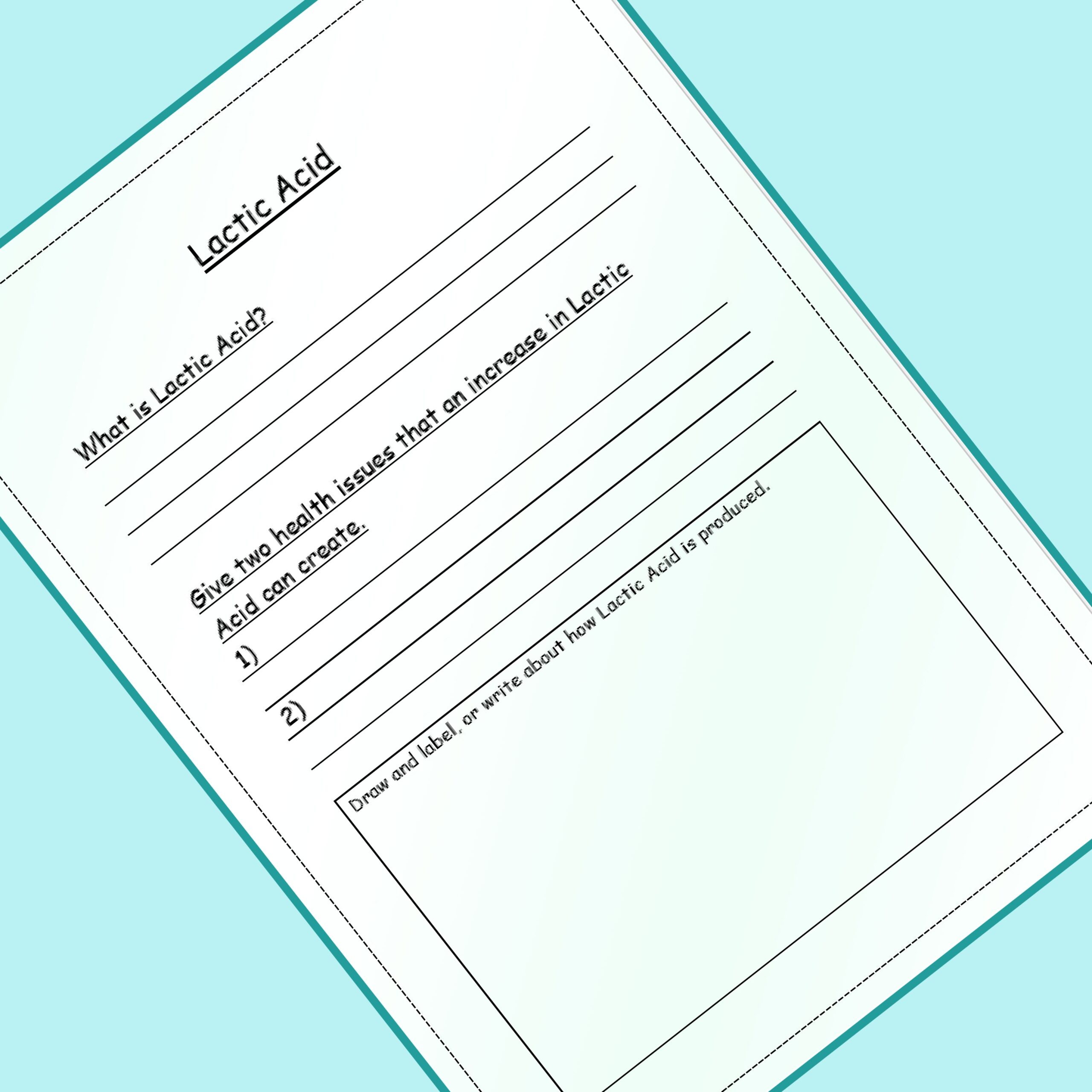 KS3 Biology Worksheets For Respiration And Gas Exchange