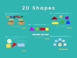Interactive Math Lesson for Year 1 Pupils on 2D Shapes