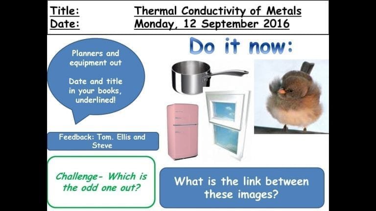 AQA GCSE Physics: Teach Thermal Conductivity and Energy Resources