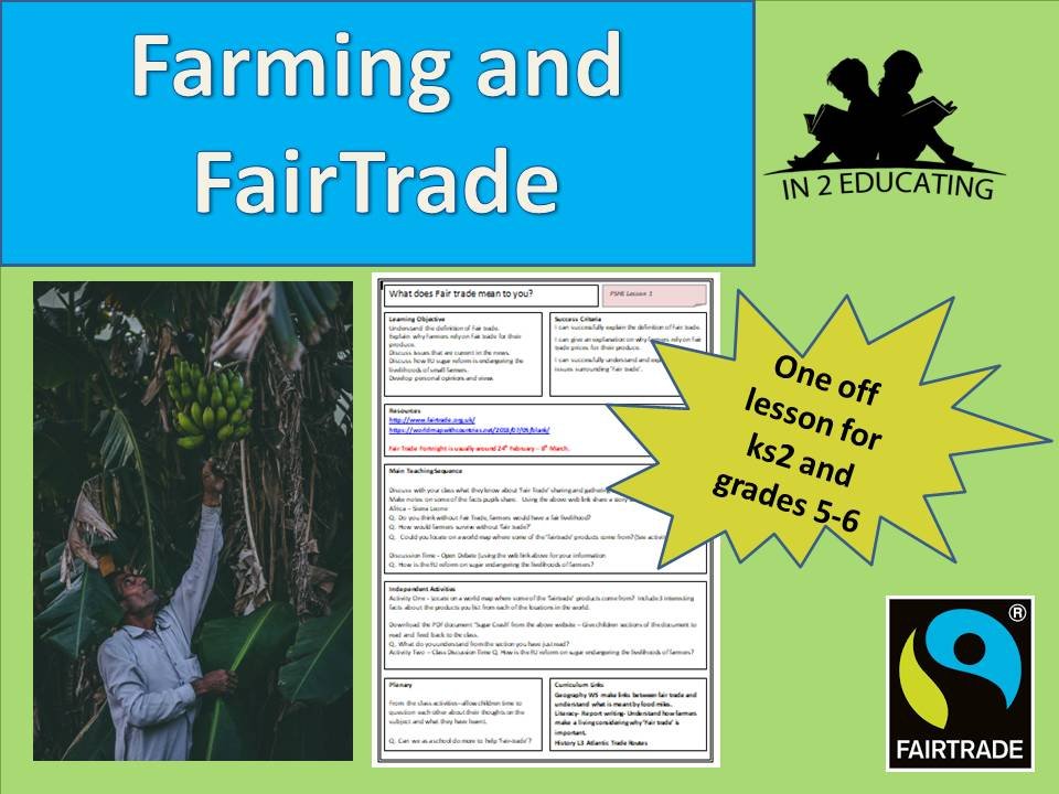 ks2 pshe fairtrade lesson planned free and premium