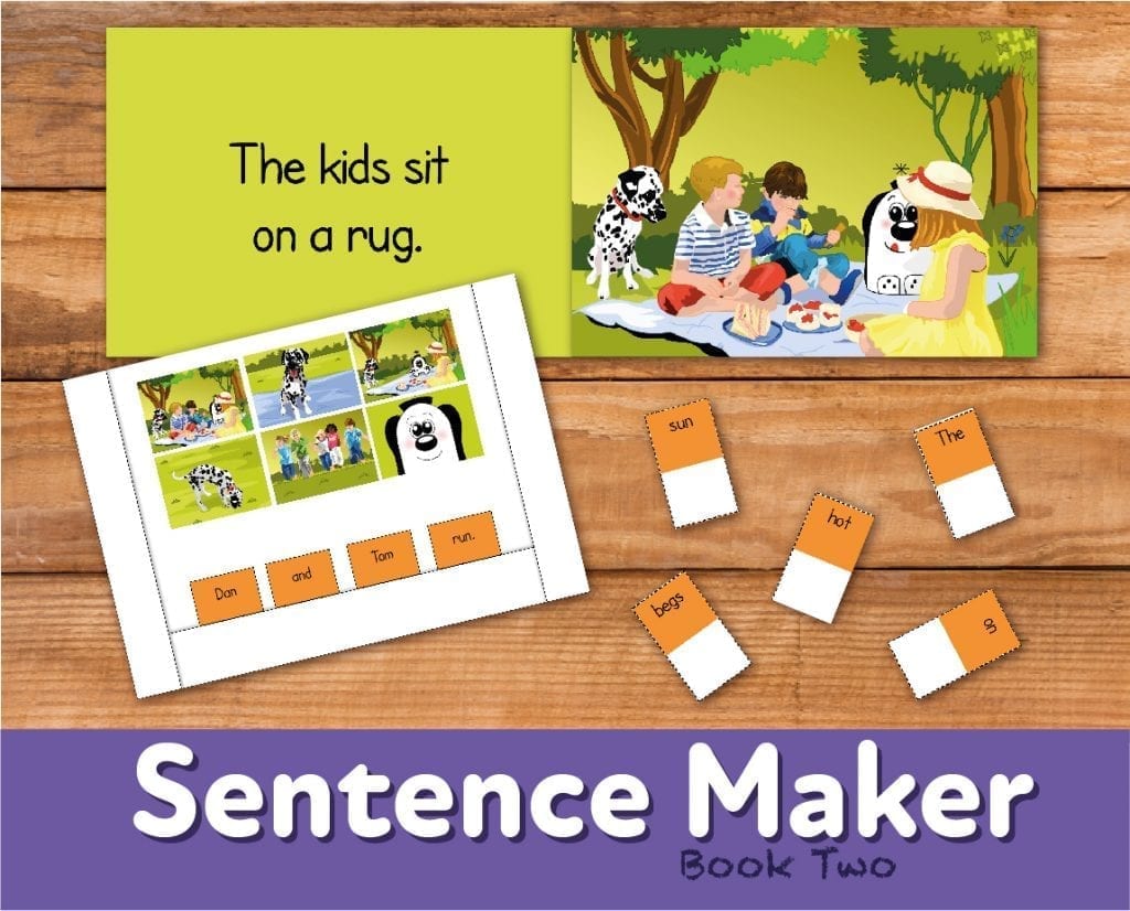 Make Your Own Sentence Maker with Your Children