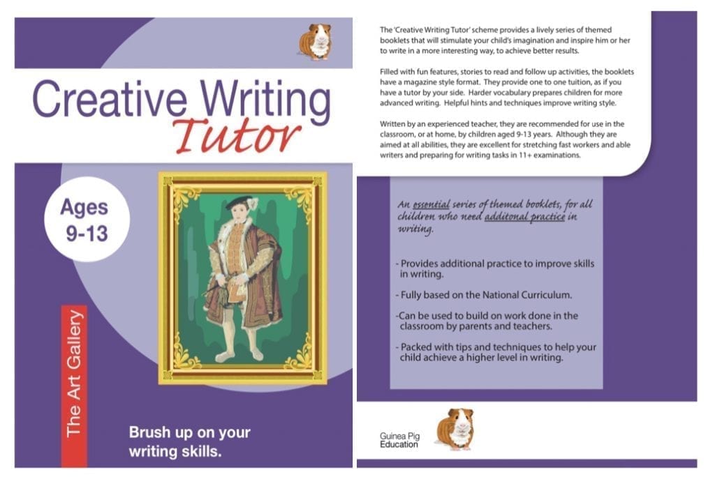 creative writing tutor minton education