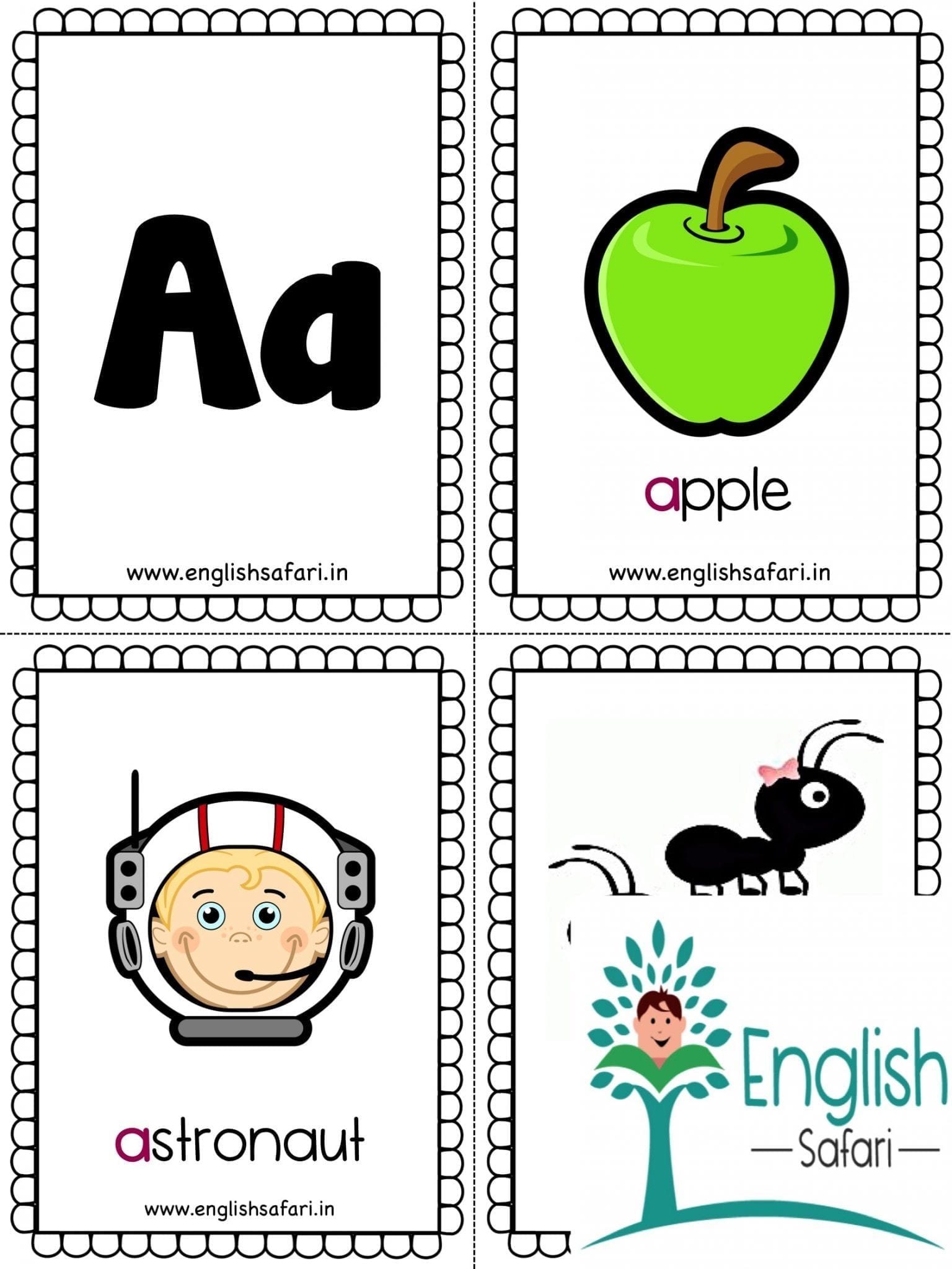 208 Beginning Sound Flashcards A To Z Uppercase Lowercase And 