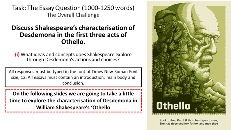 othello texts and contexts