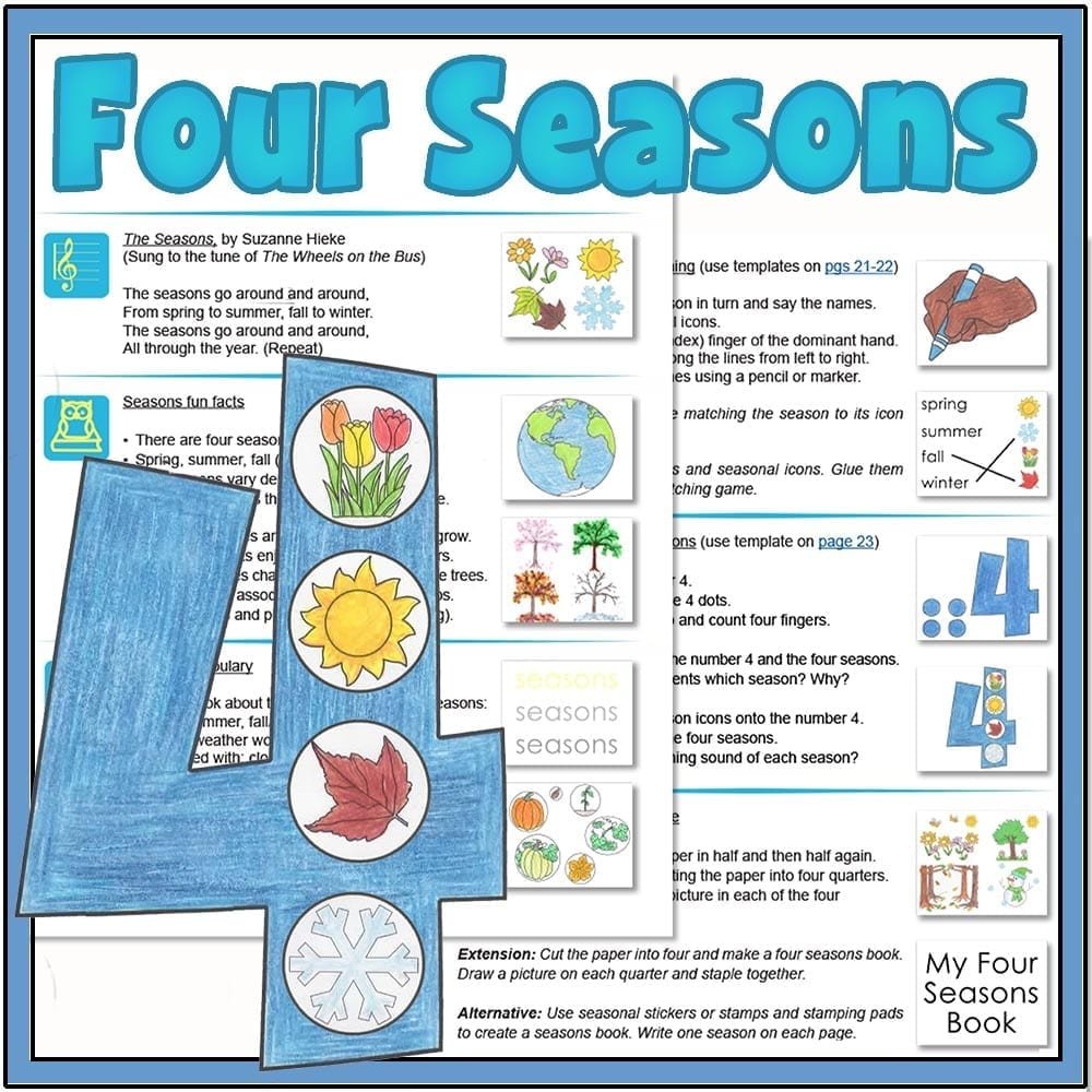 Hatchling Curriculum Four Seasons - A Complete Curriculum for Ages 3-6
