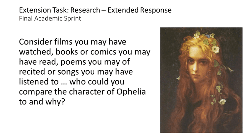 hamlet research paper ophelia