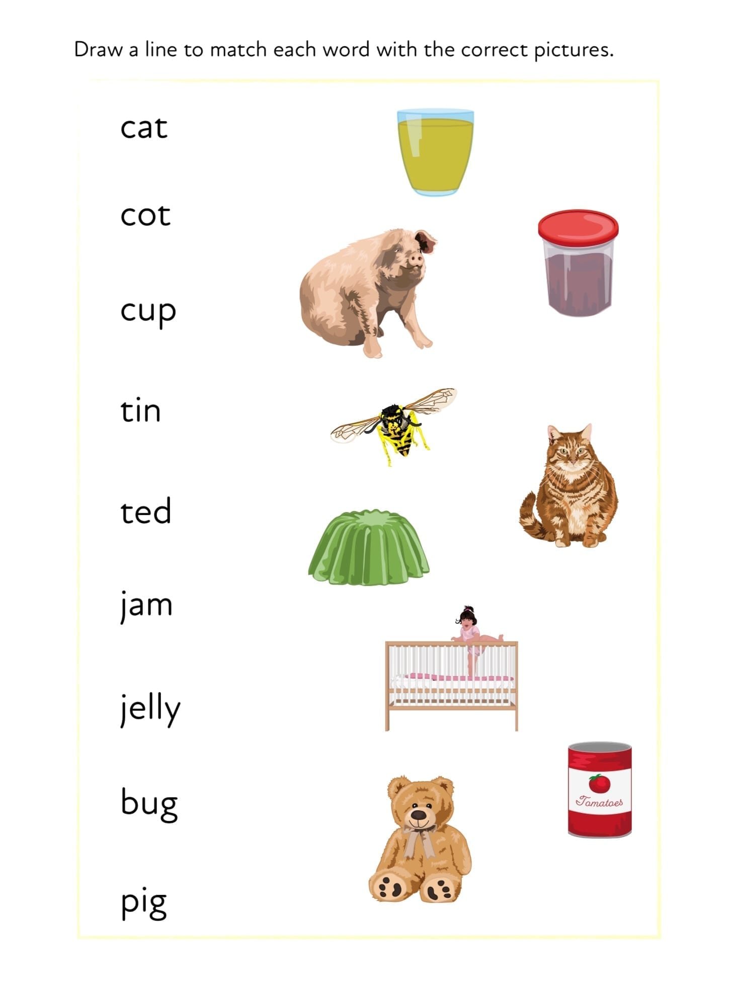 Learn to Read with Phonics Pre Reader Work Packs