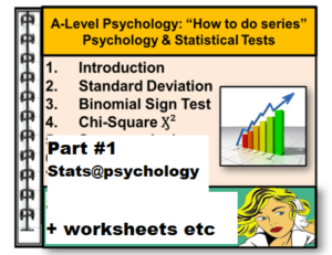 A-Level Psychology ‘How to do and understand the statistical tests ...