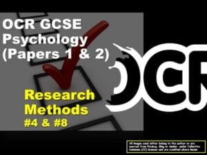 ocr as psychology research methods past papers