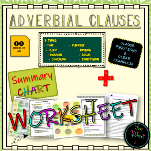 Master Adverbial Clauses with Clear Examples and Practice Exercises