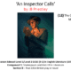 Inspector Calls poster, Mrs. Birling character analysis.