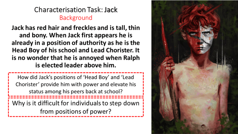 lord of the flies essay jack evil