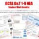 GCSE D&T 1-9 NEA Coursework Student Work Booklet