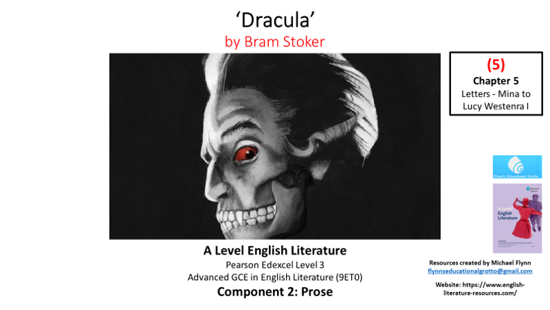 A Level English Literature Dracula study guide.