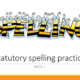 Year 3 and 4 statutory spelling words PowerPoint 1