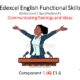 Illustration of Edexcel English Functional Skills presentation.