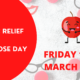 Red Nose Day 2022 Comic Relief event banner.