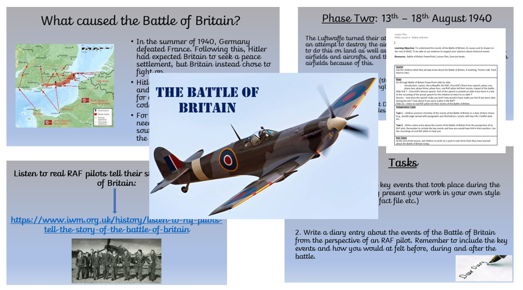 the battle of britain primary homework help