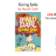 Roald Dahl's 'Going Solo' book cover with Chapter 10 title.