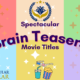 Movie title picture brain teaser | Pictionary | icebreaker | morning activity