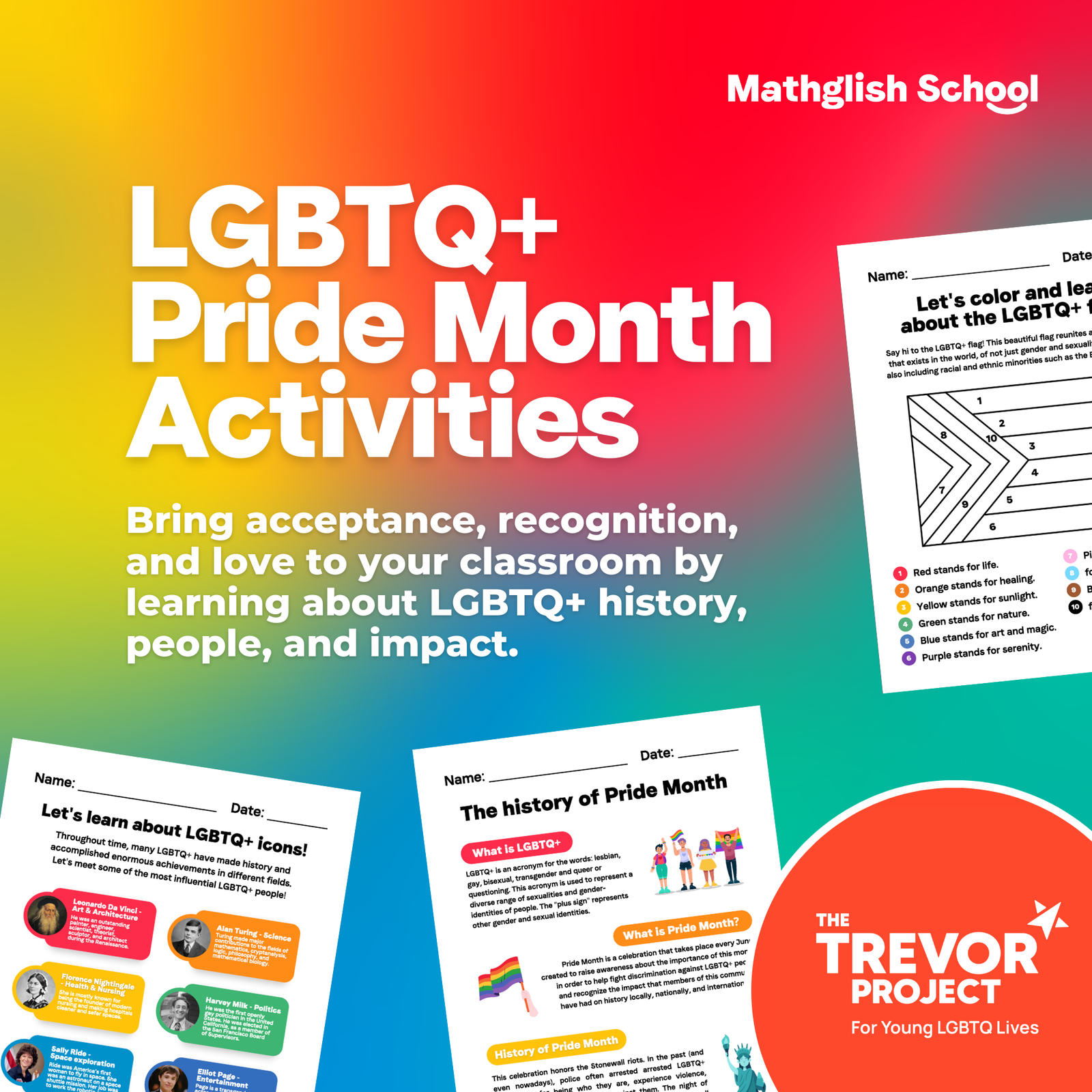 Celebrate Pride Month with these LGBTQ+ history & impact activities