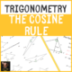 Educational poster on Trigonometry and the Cosine Rule.