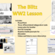 WW2 Blitz educational resources with lesson plans and activities
