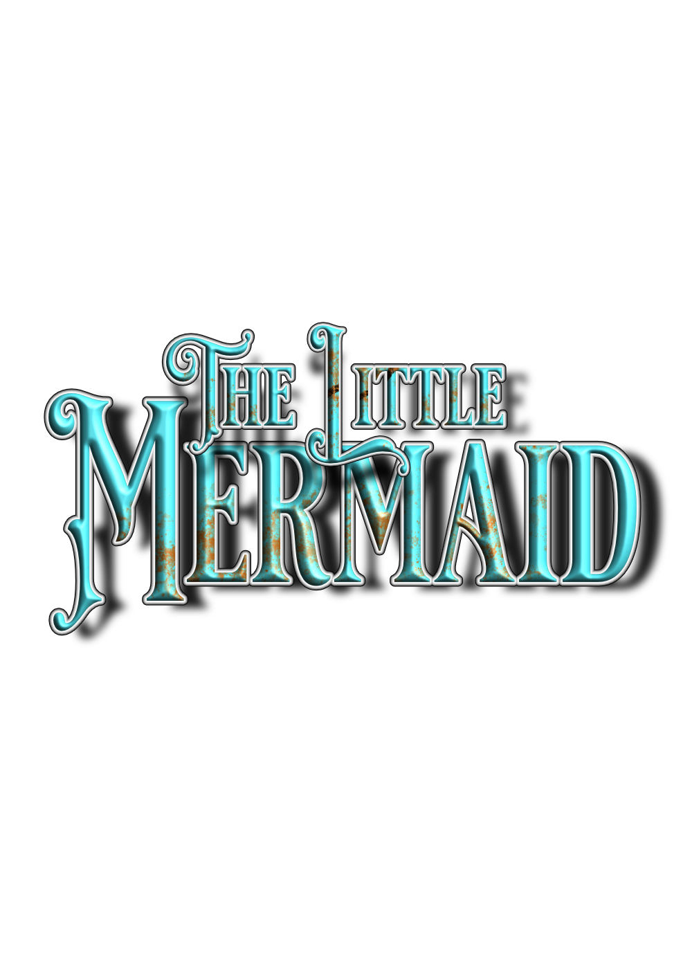 The Little Mermaid title logo.