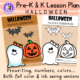 Halloween Pre-K&K Lesson Plan
