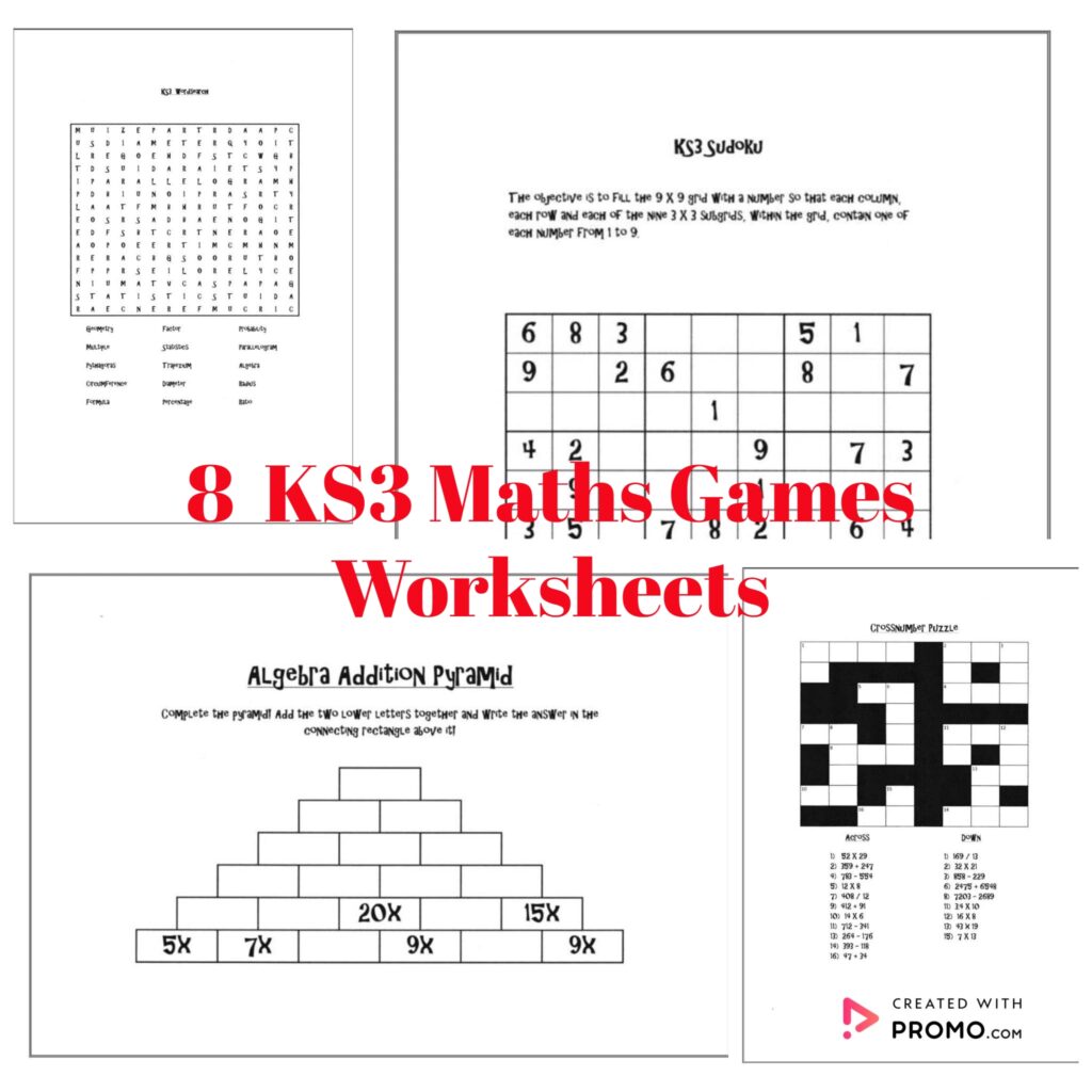 maths games websites ks3