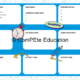 Educational lesson plan template with activity sections.