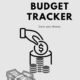 Teacher Budget Tracker I White & Black I Printable