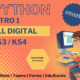Python Introductory Course Poster for KS3/KS4 with PRIMM.