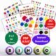 50 Color Bingo Cards Colors Learning Bingo game Preschool Printable game for kids Classroom Activity Color Flash Card Montessori Educational