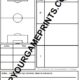 Blank football match analysis template.