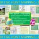 Easter : Easter Egg Mapping Activity! KS3 Geography, Maths, English, RE, Science – Co-ordinates map reading.