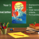 Year 5 informal letter activity setup