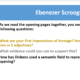 Ebenezer Scrooge questions about first impressions.