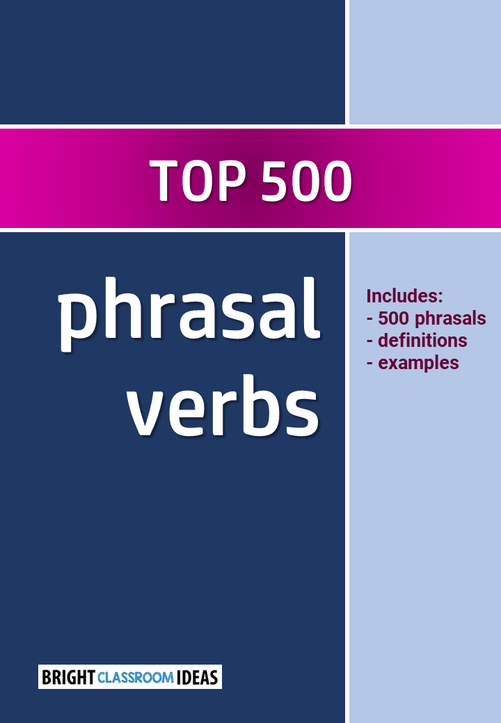 Top 500 phrasal verbs book cover