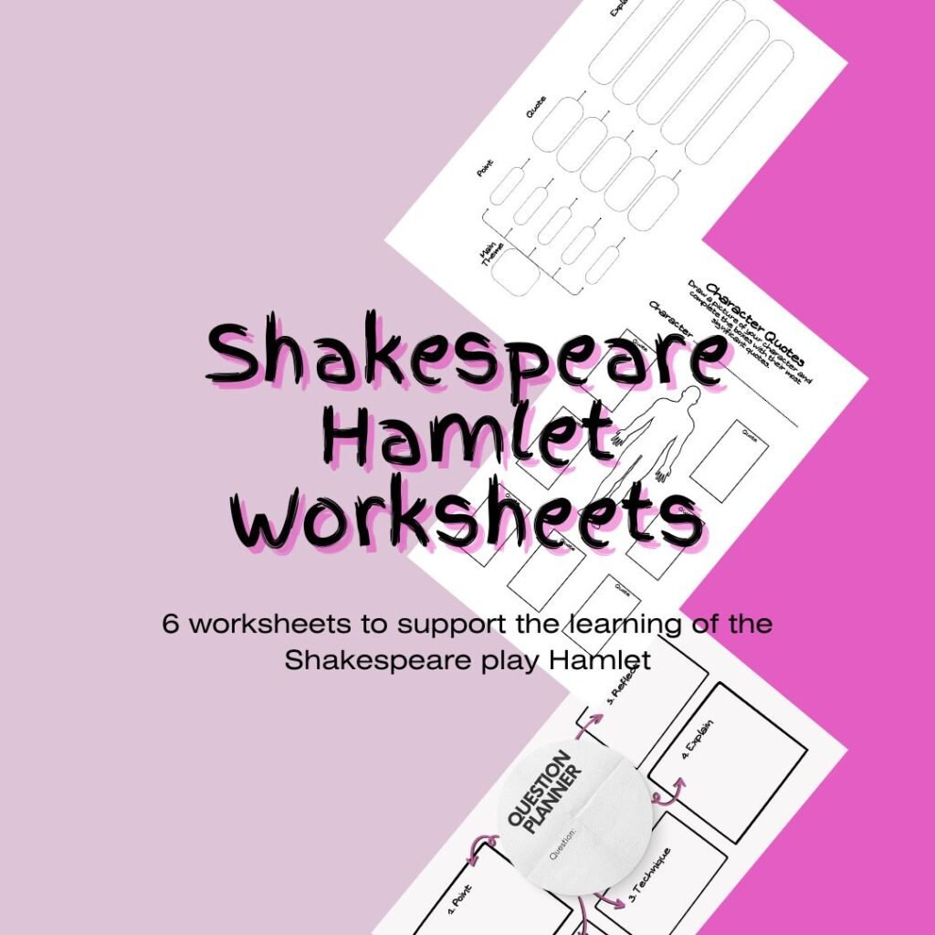 Enhance Student Understanding Of Hamlet With Printable Pdf Resource