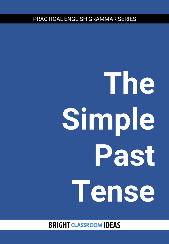 Simple Past Tense grammar book cover