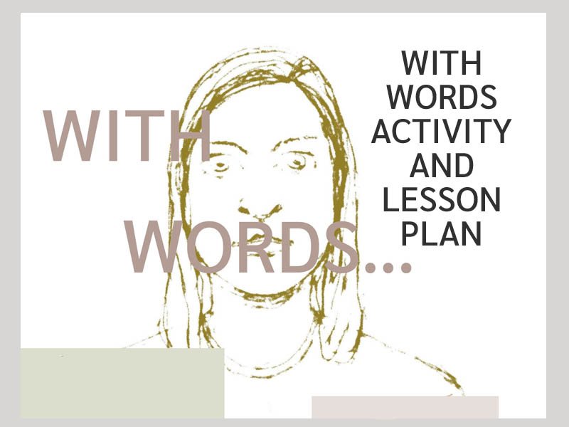 With Words Activity and Lesson Plan