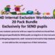 SEND Workbooks Bundle for Exclusion, 20 Pack