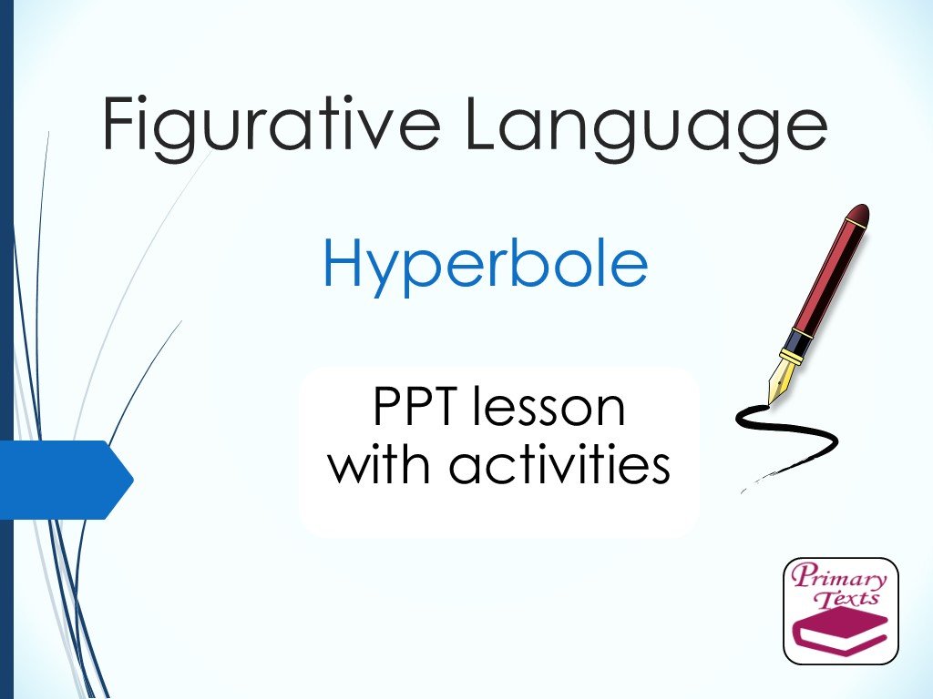 Hyperbole lesson on figurative language with activities