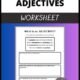 Grammar Worksheet on Nouns for Secondary School