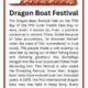 Dragon Boat Festival – Dumpling Festival – China – Asian Studies -Social Studies