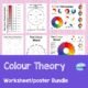 Colour theory worksheets and posters bundle.
