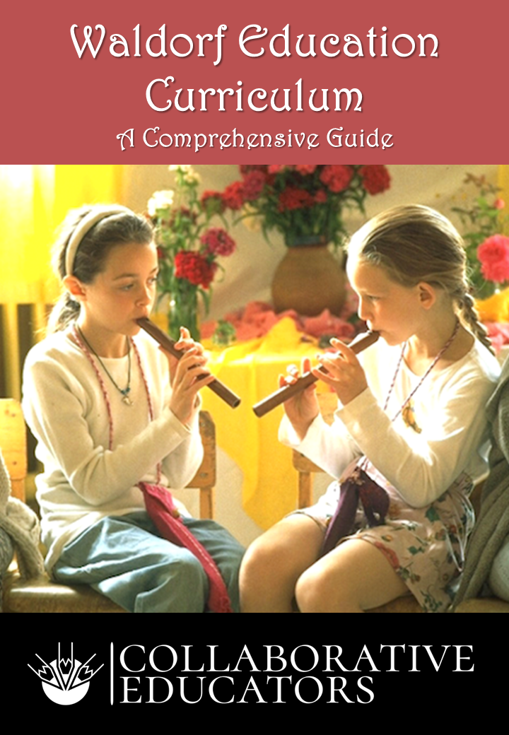 Children playing recorders, Waldorf education curriculum guide.