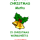 Upper KS2 Christmas Maths Worksheets Answers Cover