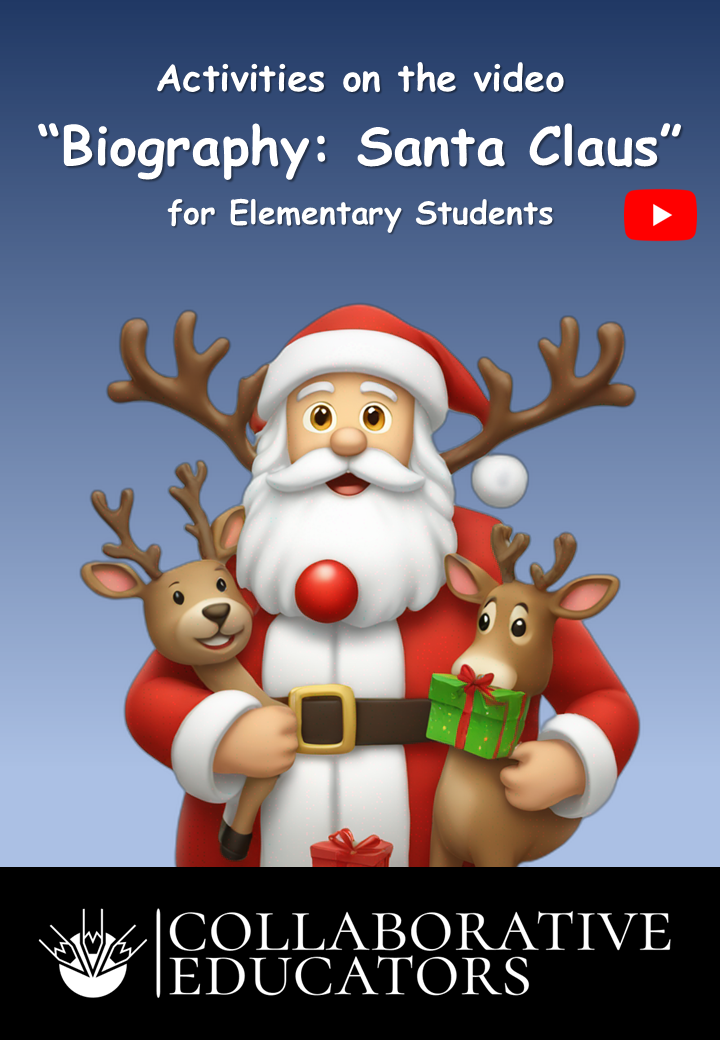 Santa Claus educational video for primary students